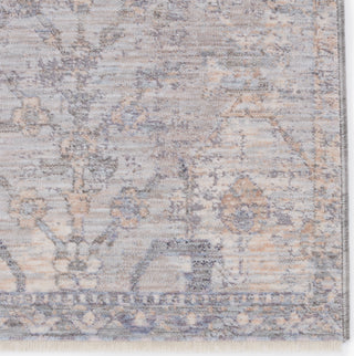 Jaipur Living Ballad Seraph BLA04 Gray/Beige Area Rug- Corner Close Up Image