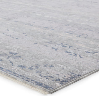 Jaipur Living Ballad Evolet BLA06 Blue/Gray Area Rug - Corner Image