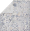 Jaipur Living Ballad Rune BLA09 Gray/Navy Area Rug - Backing Image