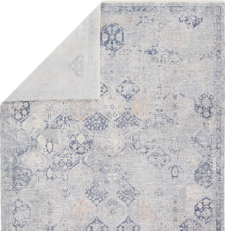 Jaipur Living Ballad Rune BLA09 Gray/Navy Area Rug - Backing Image