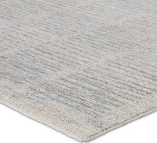 Jaipur Living Ballad Dounia BLA12 Light Gray/Blue Area Rug Corner Image