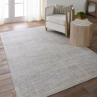 Jaipur Living Ballad Dounia BLA12 Light Gray/Blue Area Rug Lifestyle Image Feature