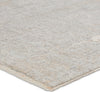 Jaipur Living Ballad Kosta BLA13 Taupe/Silver Area Rug Corner Image