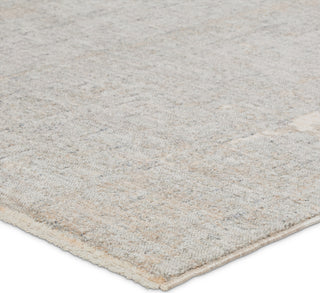 Jaipur Living Ballad Kosta BLA13 Taupe/Silver Area Rug Corner Image