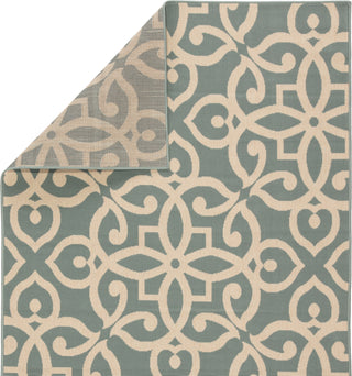 Jaipur Living Bloom Scrolled BLO13 Blue/Cream Area Rug