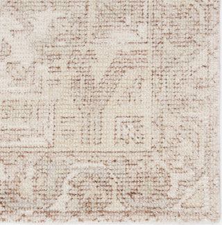 Jaipur Living Blythe Arlowe Light Taupe/Cream Area Rug - Corner Close Up Image