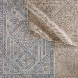 Jaipur Living Blythe Arlowe Light Blue/Gray Area Rug Lifestyle Image Feature