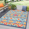 Jaipur Living Belize Irona BLZ07 Multicolor Area Rug Lifestyle Image Feature