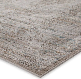 Jaipur Living Brienne Kace BNN01 Gray/Blue Area Rug by Vibe