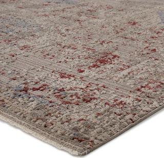 Jaipur Living Brienne Tara BNN04 Gray/Red Area Rug by Vibe