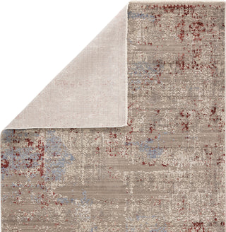 Jaipur Living Brienne Tara BNN04 Gray/Red Area Rug by Vibe