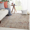 Jaipur Living Brienne Tara BNN04 Gray/Red Area Rug by Vibe Lifestyle Image Feature