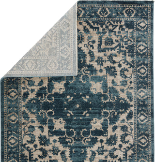 Jaipur Living Brienne Idella BNN06 Blue/Light Taupe Area Rug by Vibe