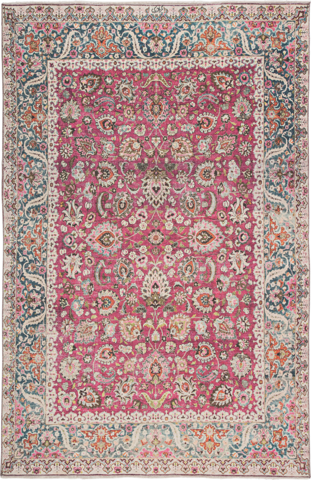 Jaipur Living Boheme Parlour BOH09 Multicolor/Pink Area Rug