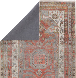 Jaipur Living Boheme Palazza BOH10 Gray/Orange Area Rug - Folded Corner