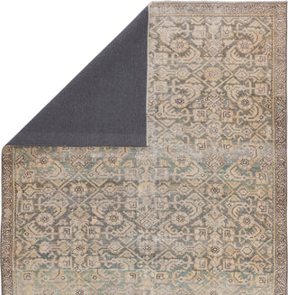 Jaipur Living Boheme Atkins BOH13 Gold/Green Area Rug - Backing Image