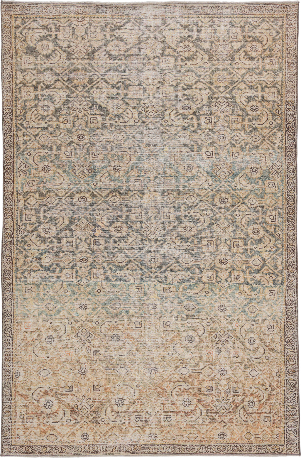 Jaipur Living Boheme Stag BOH17 Teal/Gold Area Rug – Incredible Rugs ...