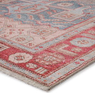 Jaipur Living Boheme Fiddler BOH16 Pink/Blue Area Rug - Corner Image