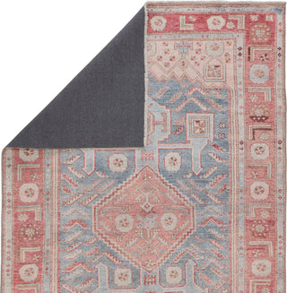 Jaipur Living Boheme Fiddler BOH16 Pink/Blue Area Rug- Backing Image