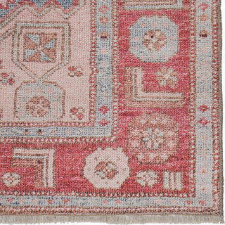 Jaipur Living Boheme Fiddler BOH16 Pink/Blue Area Rug - Corner Close Up