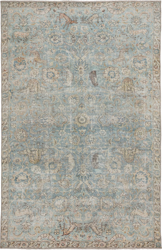 Jaipur Living Boheme Stag BOH17 Teal/Gold Area Rug - Main Image