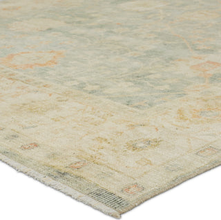 Jaipur Living Boheme Lovato BOH27 Blue/Green Area Rug Corner Image