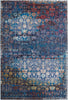 Jaipur Living Borealis Izar BOR01 Blue/Red Area Rug by Vibe - Main Image