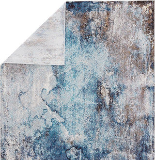 Jaipur Living Borealis Comet BOR02 Blue/Brown Area Rug by Vibe