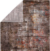 Jaipur Living Borealis Donati BOR05 Brown/Tan Area Rug by Vibe - Backing Image