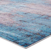 Jaipur Living Borealis Hoku BOR08 Blue/Brown Area Rug by Vibe - Corner Image