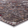 Jaipur Living Borealis Zaniah BOR12 Black/Multicolor Area Rug by Vibe - Corner Image