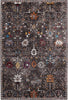 Jaipur Living Borealis Zaniah BOR12 Black/Multicolor Area Rug by Vibe - Main Image
