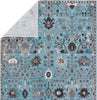Jaipur Living Borealis Zaniah BOR14 Light Blue/Gray Area Rug by Vibe