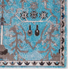 Jaipur Living Borealis Zaniah BOR14 Light Blue/Gray Area Rug by Vibe
