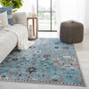 Jaipur Living Borealis Zaniah BOR14 Light Blue/Gray Area Rug by Vibe Lifestyle Image Feature