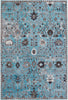Jaipur Living Borealis Zaniah BOR14 Light Blue/Gray Area Rug by Vibe
