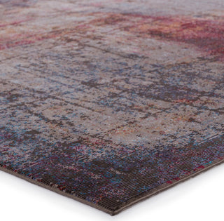 Jaipur Living Borealis Hoku BOR17 Magenta/Gray Area Rug by Vibe