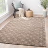 Jaipur Living Baroque Andre BQ33 Brown Area Rug Lifestyle Image Feature