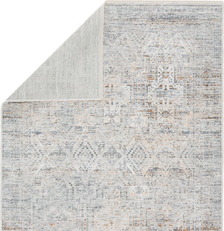 Jaipur Living Branham Nala BRA02 Light Gray/Gold Area Rug Backing Image