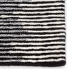 Jaipur Living Bristol Tabo BRI21 Black/Cream Area Rug - Corner Close Up Image