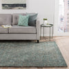 Jaipur Living Britta Plus BRP02 Turquoise/Tan Area Rug Lifestyle Image Feature