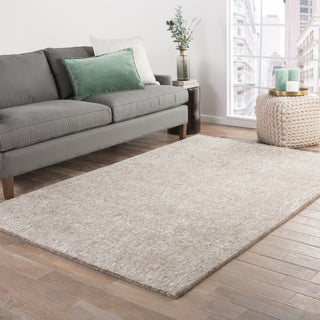 Jaipur Living Britta Plus BRP06 Taupe Area Rug Lifestyle Image Feature