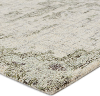 Jaipur Living Britta Plus Absolon BRP11 Taupe/Green Area Rug Corner Image