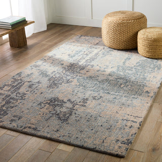 Jaipur Living Britta Plus Octave BRP14 Silver/Tan Area Rug Lifestyle Image Feature