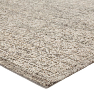 Jaipur Living Brier Sian BRR01 Gray/Beige Area Rug - Corner Image