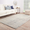 Jaipur Living Britta Oland BRT03 Blue/Light Gray Area Rug Lifestyle Image Feature