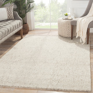 Jaipur Living Britta Oland BRT06 White/Brown Area Rug Lifestyle Image Feature