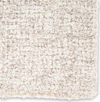 Jaipur Living Britta Oland BRT09 Ivory/Gray Area Rug - Corner Close Up Image