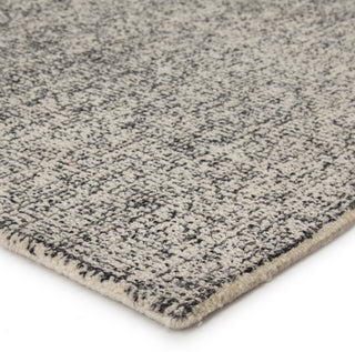 Jaipur Living Britta Oland BRT10 Cream/Black Area Rug - Corner Image