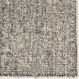 Jaipur Living Britta Oland BRT10 Cream/Black Area Rug - Corner Close Up Image